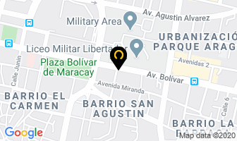 Mapa de Escritorio Jurídico Gomez A. Manganiello Y Asociados en Maracay