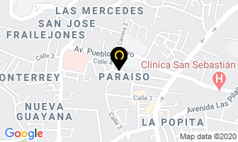 Mapa de Estancia El Paraiso C.a en San Cristóbal