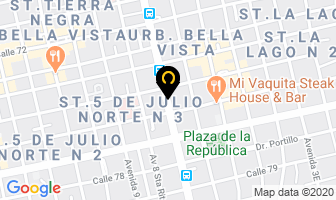 Mapa de Estetica Integral Mitzy en Maracaibo