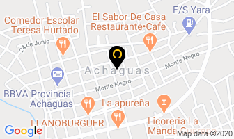 Mapa de Estudio Profesional De Grabacion “Alexis Record” en Achaguas