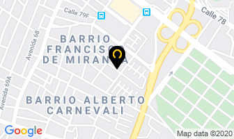 Mapa de Etiquetas De Occidente C,a en Maracaibo