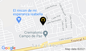 Mapa de Euro Diesel Leon en San Joaquín