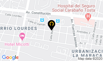 Mapa de Eurohotel Madrid en Maracay