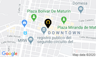 Mapa de Europa Moda, C.a. en Maturín