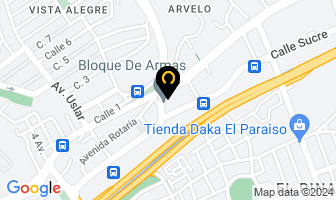 Mapa de Expresos Camargüi, C.a. en Caracas