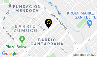 Mapa de Fabrica De Imagenes Santa Barbara C.a en San Felipe