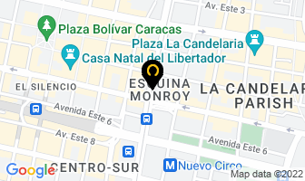 Mapa de Fabrica De Tinta Olin, C.a. en Caracas