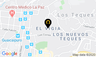Mapa de Fabrimuebles López en Los Teques
