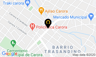 Mapa de Fantasia Tropical en Carora
