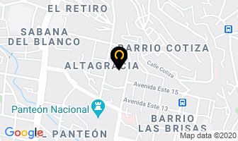 Mapa de Farma Asistencia en Caracas