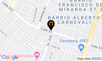 Mapa de Farmacia Belen, C.a. en Maracaibo