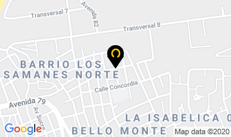 Mapa de Farmacia Kerdell, C.a. en Valencia