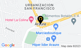Mapa de Farmacia Mis Ángeles C.a. en Araure