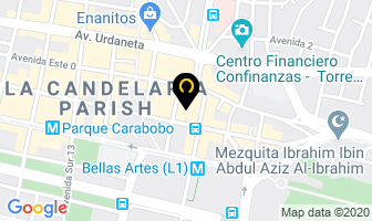 Mapa de Farmacias X en Caracas