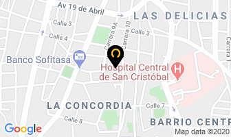 Mapa de Ferre Herramientas Y Maquinarias Chamar C.a. en San Cristóbal