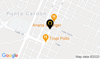 Mapa de Ferreglobal en Punto Fijo