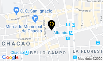 Mapa de Ferreteria Castellana Plaza I C.a en Chacao