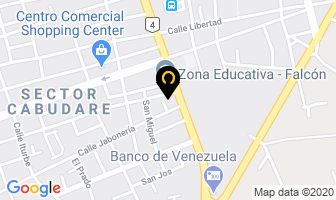 Mapa de Ferreteria Pepino S.a. en Coro