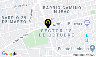 Mapa de Ferreteria Walter C.a en Aragua de Barcelona