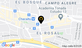 Mapa de Fianzas en Chacao
