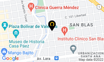 Mapa de Fibra De Vidrio Venezuela C.a. en Valencia