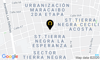 Mapa de Finas Pizza en Maracaibo