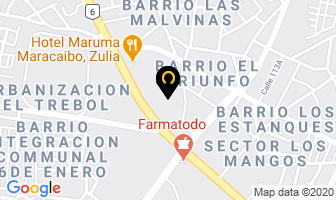 Mapa de Fontana Café en Maracaibo