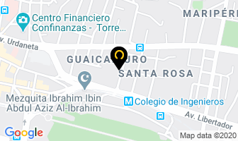 Mapa de Fonturdica en Caracas
