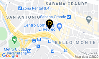 Mapa de Forex Intermediary Broker La Rocca en Caracas