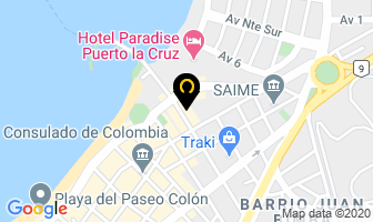 Mapa de Forros Ale Ca en Puerto La Cruz
