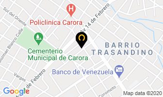 Mapa de Frenos Fayga en Carora