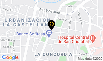 Mapa de Frenos Irazuca San Cristóbal en San Cristóbal