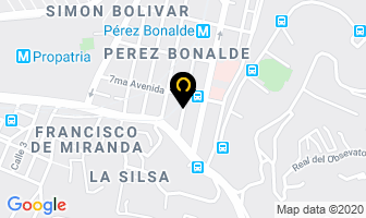 Mapa de Frenos Y Auto Servicios Crh, C.a. en Caracas