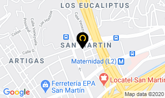 Mapa de Fruteria “ Santiago ” en Caracas