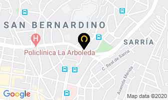 Mapa de F.t. Isabel Leiva B. en Caracas