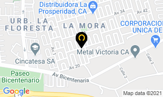Mapa de Fueneraria Fabur en La Victoria