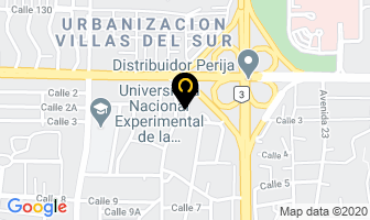 Mapa de Fumigaciones Josmilca en Maracaibo