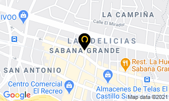 Mapa de Fumigaciones Pamelas, C.a. en Caracas