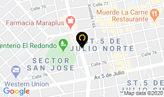 Mapa de Fundacion Badan en Maracaibo