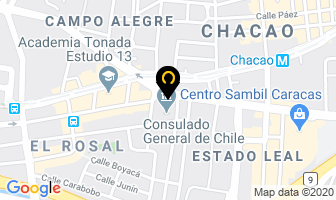 Mapa de Fundaciones Franki C.a. en Chacao