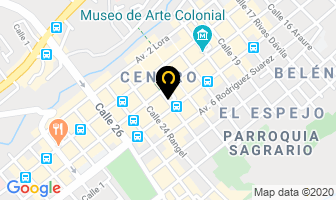 Mapa de Fundafarmacia en Mérida