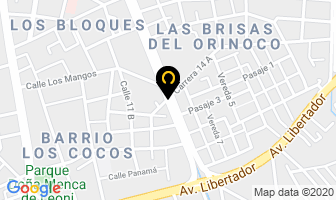 Mapa de Fundemos,c.a en Maturín