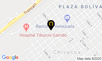 Mapa de Funeraria La Maracay en Chivacoa