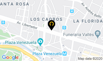 Mapa de Funeraria Los Caobos en Caracas