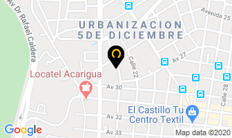 Mapa de Garcar Auto Partess en Acarigua