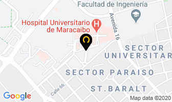 Mapa de Gastrohum. Servicio De Gastroenterologia. en Maracaibo