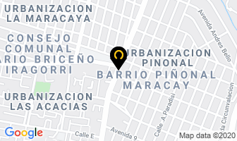 Mapa de Gela Pizza en Maracay