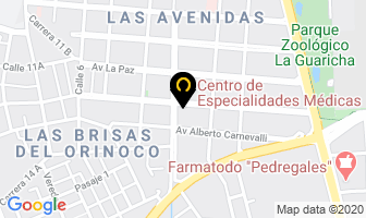 Mapa de Gerencia Medica Maturin, C.a en Aragua de Maturín