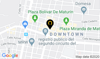 Mapa de “Giros Fashion” en Maturín