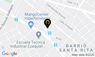 Mapa de Grúas Ferreira en Barinas